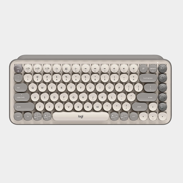 Logitech POP Keys Wireless Mechanical Keyboard (Mist)