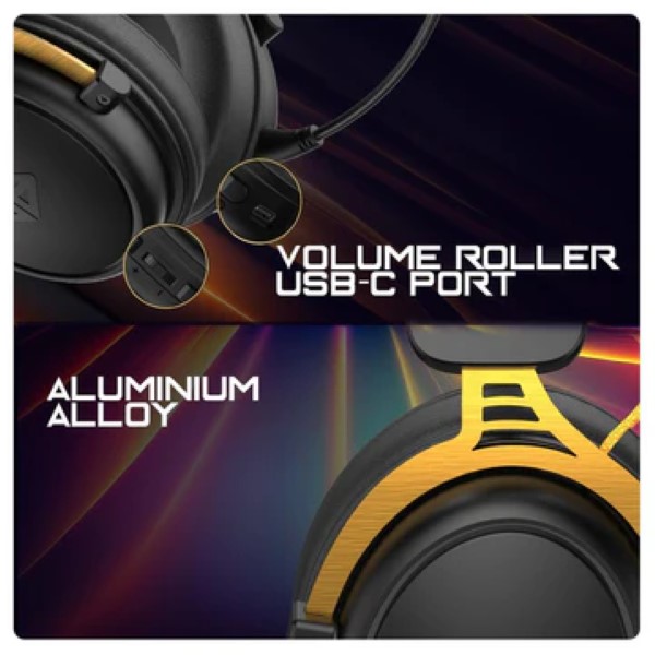 COSMIC BYTE Hades Wireless Gaming Headset With Mic (Black)