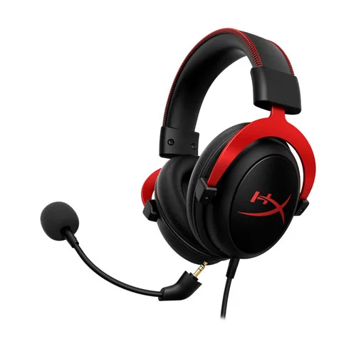 HyperX Cloud II Gaming Headset with Virtual 7.1 Surround Sound (Red)