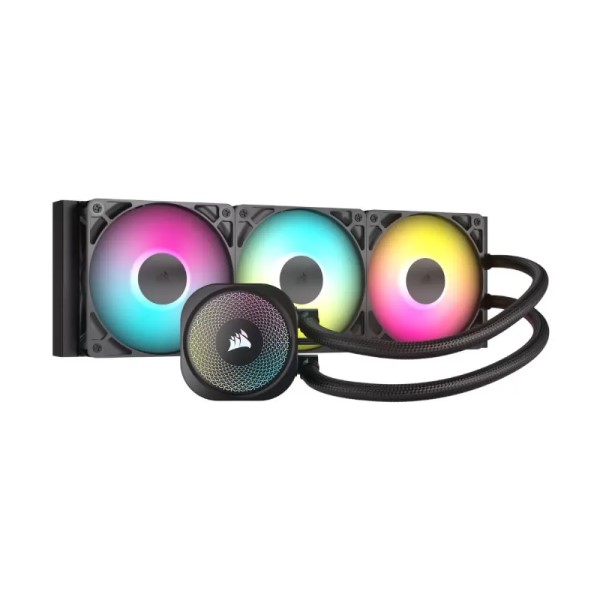 Corsair Nautilus 360 RS ARGB 360mm Liquid CPU Cooler (Black)