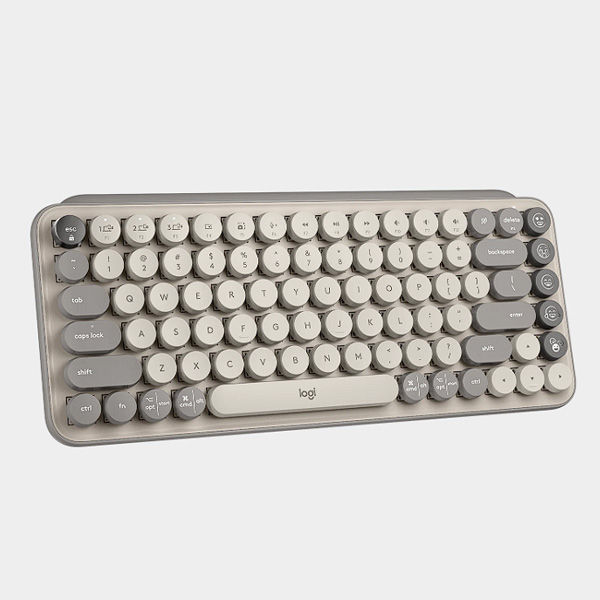 Logitech POP Keys Wireless Mechanical Keyboard (Mist)