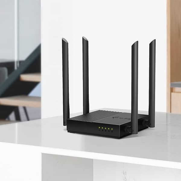 TP-Link Archer C64 AC1200 Dual Band Gigabit WiFi with MU-MIMO, Beamforming, and Advanced Security