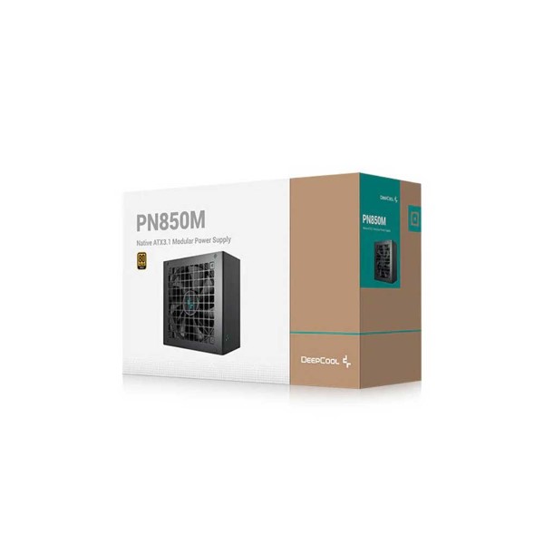 DeepCool PN850M 850 Watts 80 Plus Gold Certified Fully-Modular ATX3.0 Power Supply