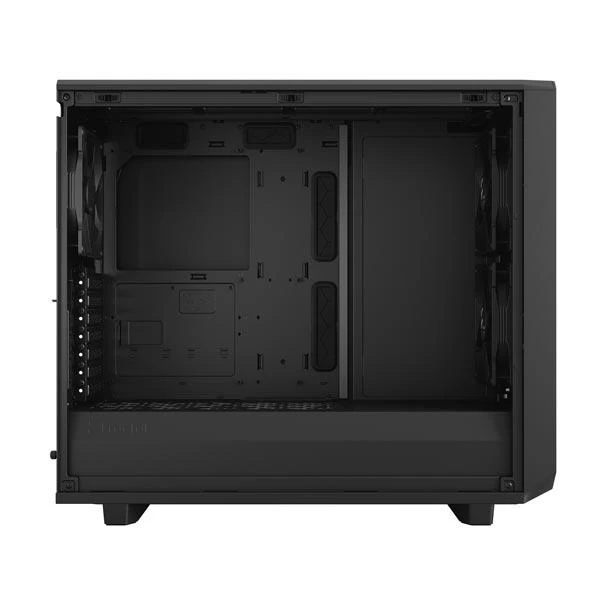 Fractal Design Meshify 2 Black Solid Mid-Tower ATX Cabinet with Front Mesh & Side Glass Panel