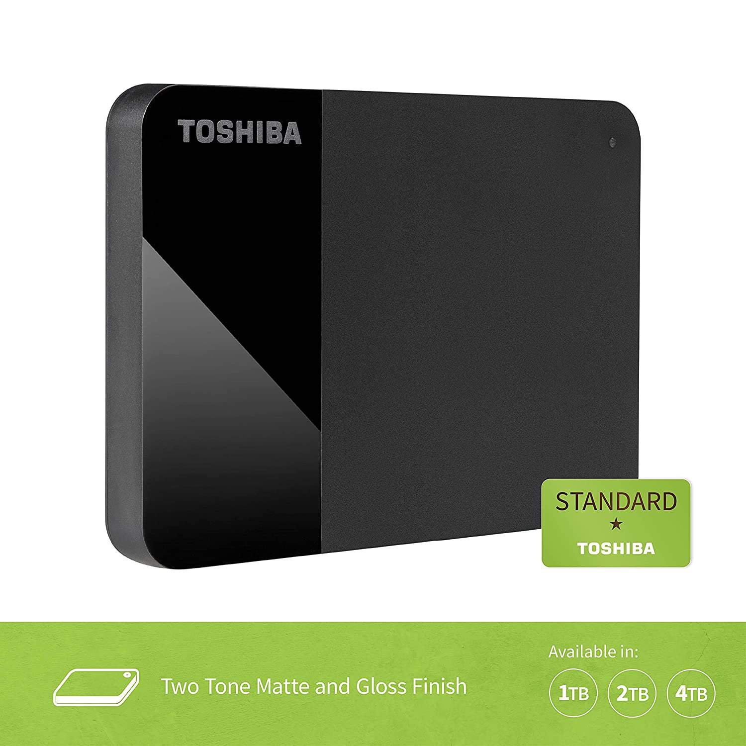 Toshiba Canvio Ready 2TB Portable Hard Drive With Super Speed USB 3.0
