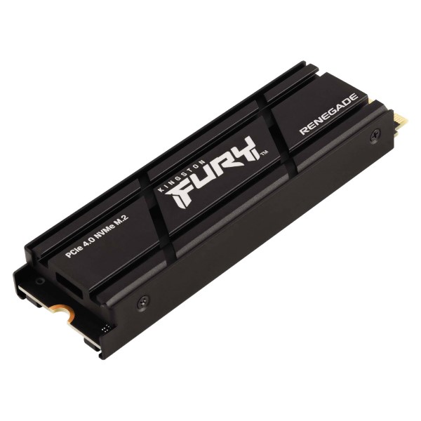 Kingston Fury Renegade 1TB NVMe M.2 PCIe Gen 4.0 Internal Solid State Drive with Heat Spreader
