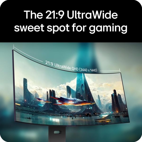 LG UltraGear 39GX900A-B 39-Inch WQHD 240hz 0.03ms Curved OLED Gaming Monitor