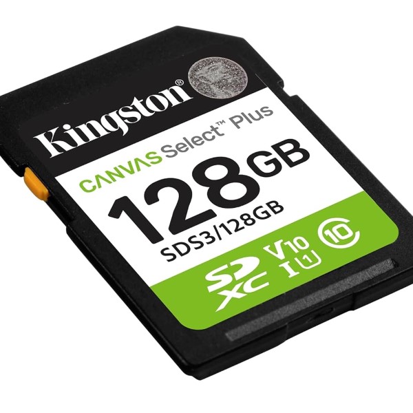Kingston Canvas Select Plus 128GB SD Card
