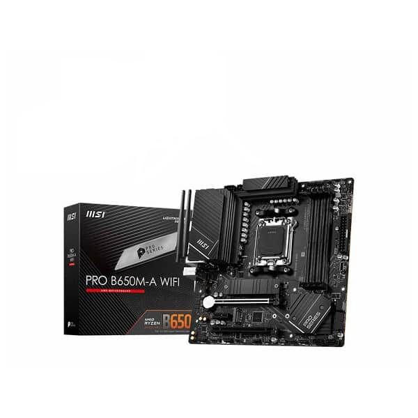 MSI Pro B650M-A WiFi AMD AM5 DDR5 M-Atx Motherboard