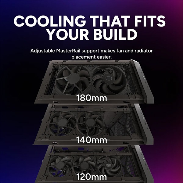 Cooler Master HAF II 500 Mid Tower ATX Gaming cabinet