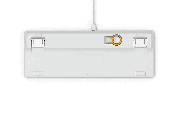 Glorious GMMK TKL White Mechanical Keyboard