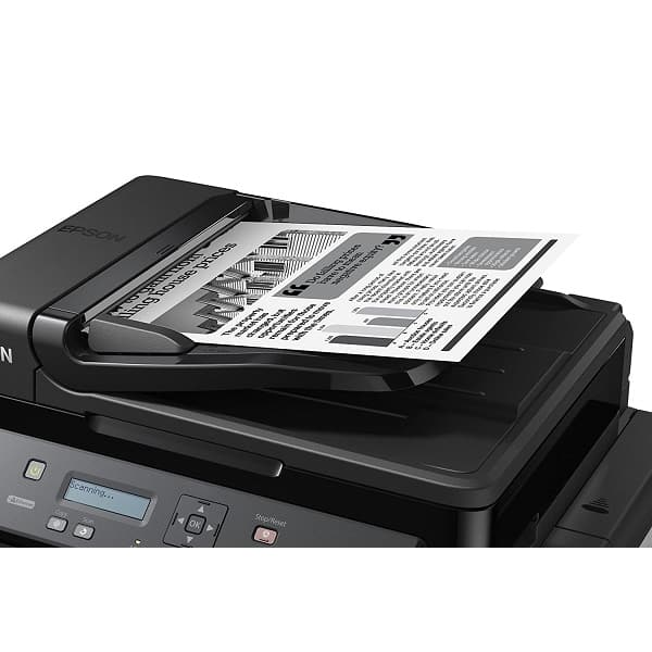Epson M-200 EcoTank Black & White Printer with USB 2.0 and Ethernet (Black)