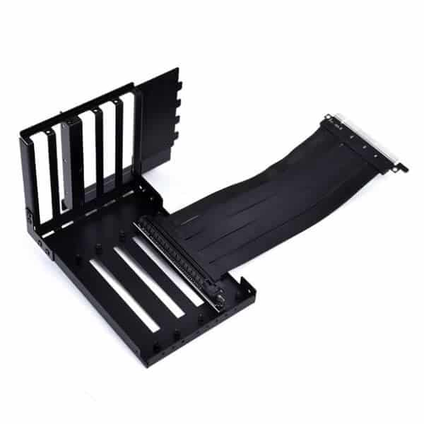 Lian Li O11DXL-1 Vertical GPU Bracket Kit PCI-E 4.0 with 200mm Riser Cable for O11 Dynamic XL Black.