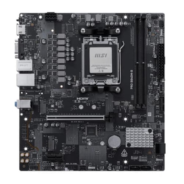 MSI Pro B840M-B DDR5 AMD AM5 M-ATX Motherboard
