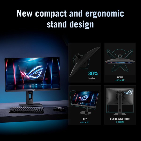 ASUS ROG Strix XG248QSG Ace 24-inch 610hz 0.1ms TN Panel Gaming Monitor