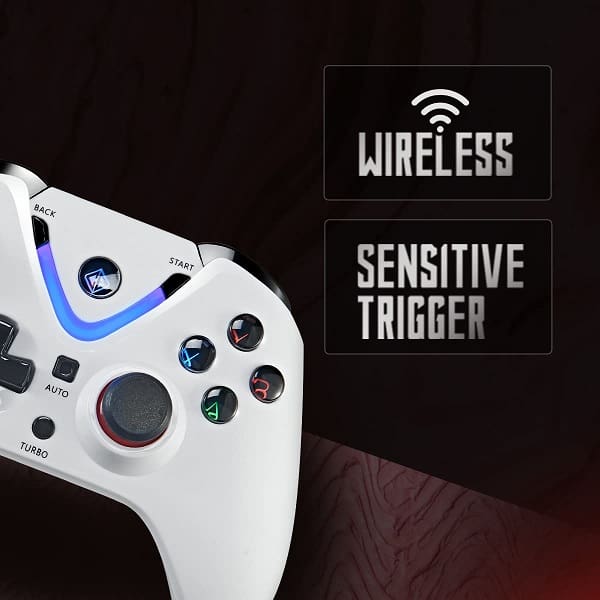 Cosmic Byte Ares Wireless Gamepad for PC (White)