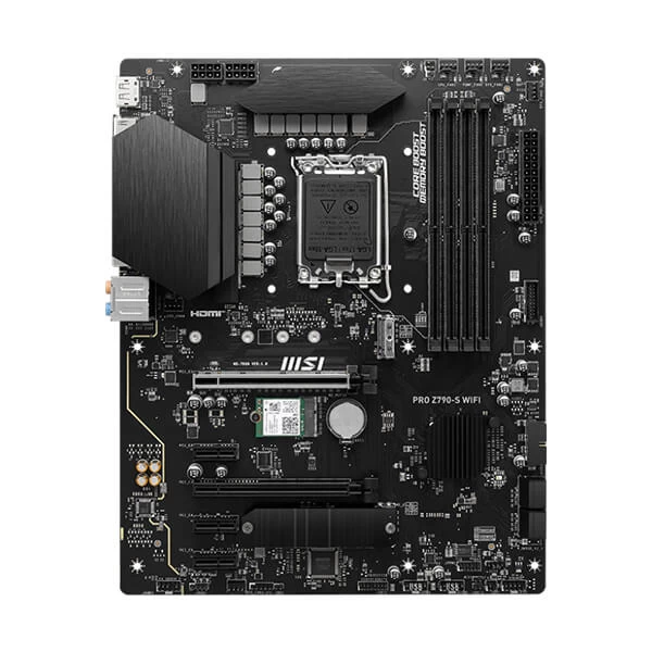 MSI Pro Z790-S WiFi DDR5 Intel 13th Gen/12th Gen LGA 1700 ATX Motherboard