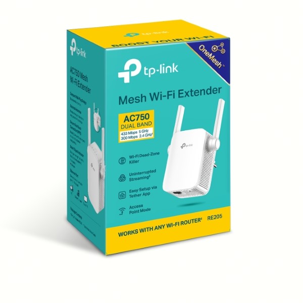 TP-Link AC750 Wi-fi Range Extender