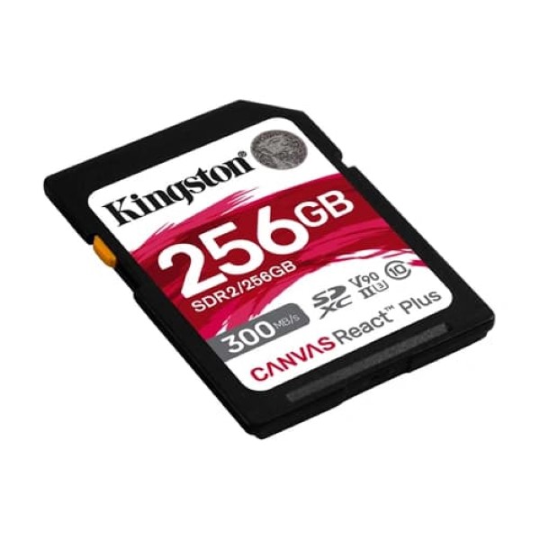 Kingston Canvas React Plus SDR2 256GB SD Card
