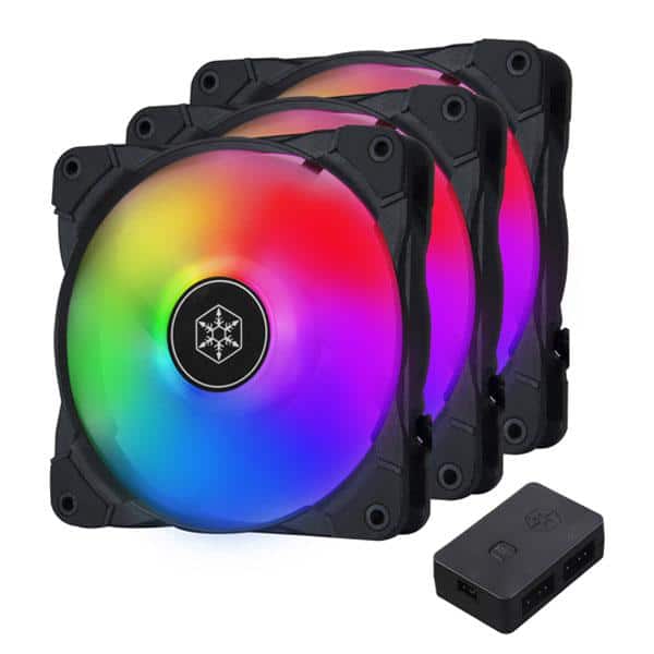 SILVERSTONE AIR BLAZER 120I LITE ARGB 3-IN-ONE FAN KIT