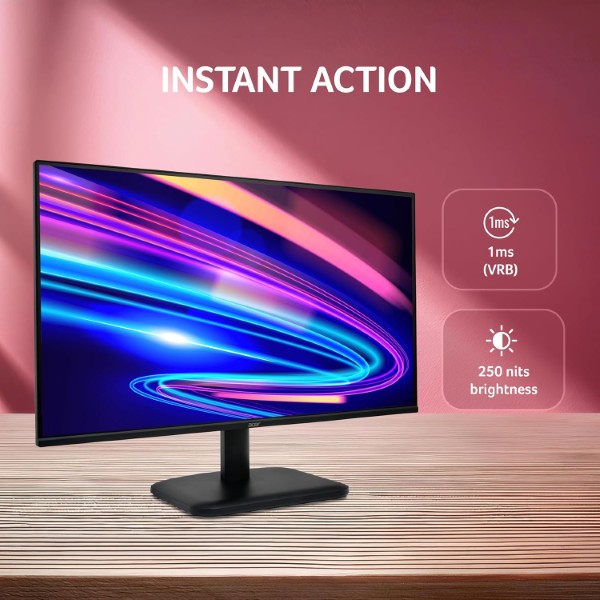 Acer EK240Y P6 24-inch FHD 144hz 1ms IPS Panel bezel less Monitor