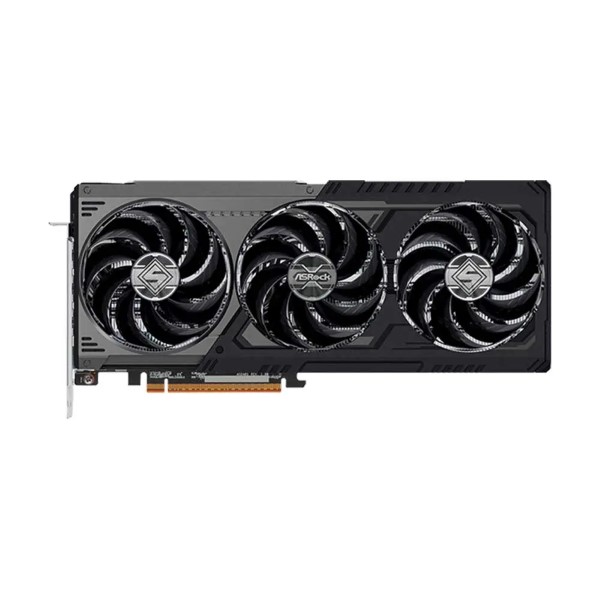AsRock Radeon RX 9070XT Steel Legend Dark 16GB GDDR6 Graphics Card