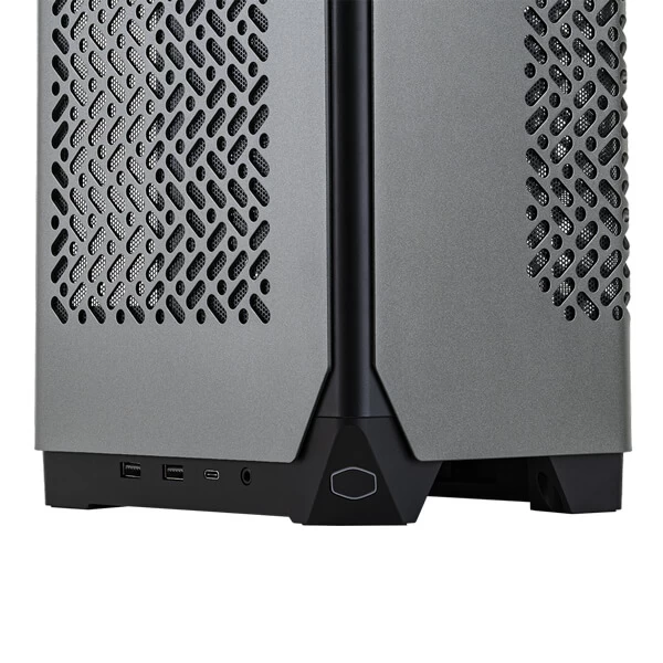 Cooler Master Ncore 100 Max Silver (M-ITX) Mini-Tower Cabinet with Cooler and PSU (Silver Edition)