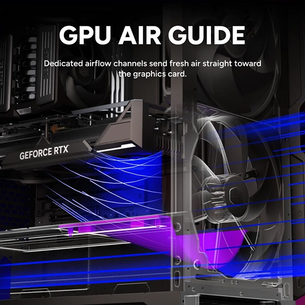 Cooler Master HAF II 500 Mid Tower ATX Gaming cabinet