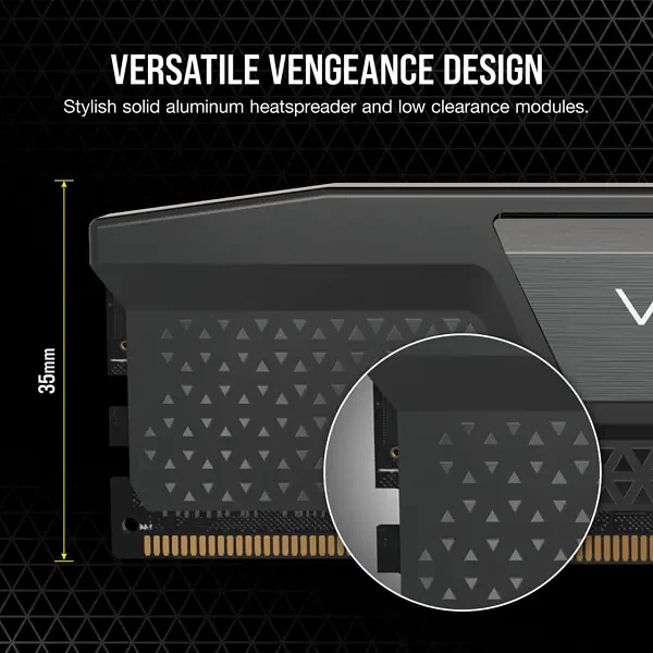 Corsair Vengeance 16GB (16GB x 1) 5200MHz DDR5 CL40 Desktop Memory