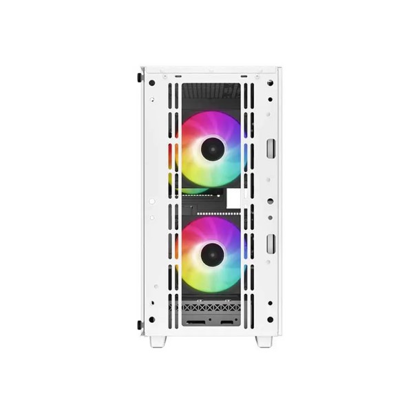 Deepcool CC360 ARGB White M-ATX Mid-Tower Cabinet with Tempered Glass side Panel