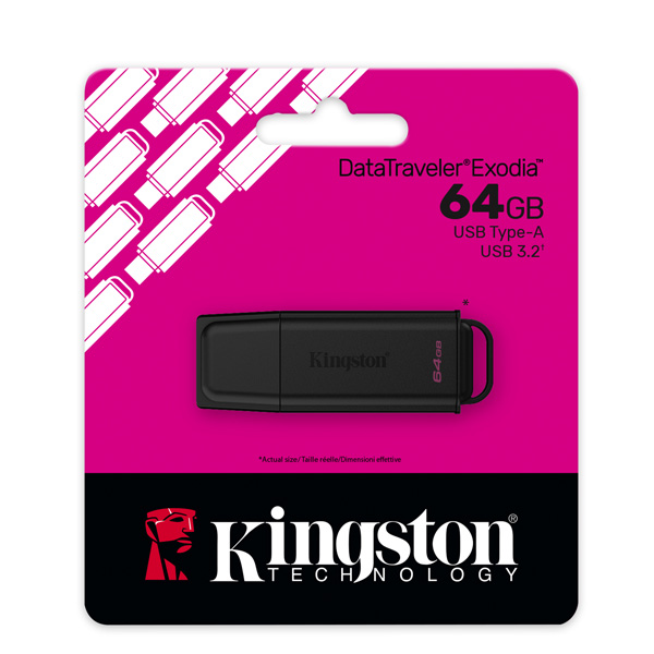 Kingston Data Traveler Exodia USB 64Gb Flash Drive