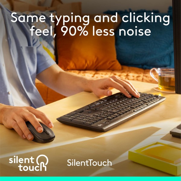 Logitech MK295 Silent Wireless Keyboard And Mouse Combo