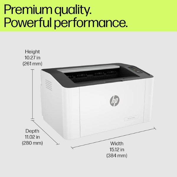 HP Laser 1008A Single Function Monochrome WiFi Printer