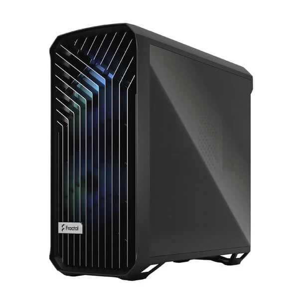 Fractal Design Torrent RGB Black TG Light Tint Mid-Tower ATX Cabinet with Front Mesh & Side Glass Panel