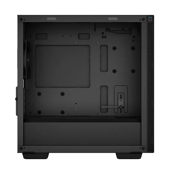 DeepCool CH370 M-ATX Mini-Tower Cabinet With Tempered Glass Side Panel (Black)
