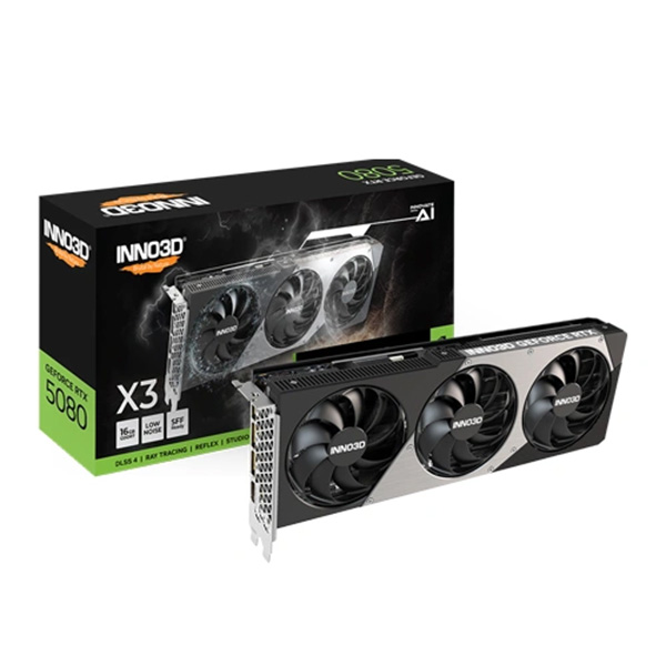 INNO3D RTX 5080 X3 16GB GDDR7 SFF Graphics Card