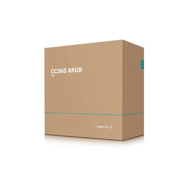 Deepcool CC360 ARGB M-ATX Mid-Tower Cabinet with Tempered Glass side Panel