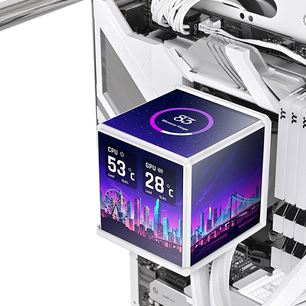 Thermaltake Minecube 360 Ultra ARGB Sync AIO 360MM Liquid Cooler White