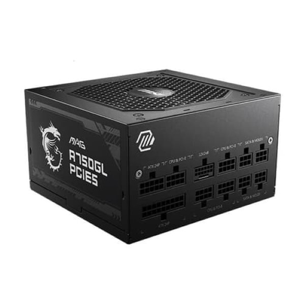 MSI MAG A750GL PCIE5 750Watt ATX3.1 Fully Modular Power Supply
