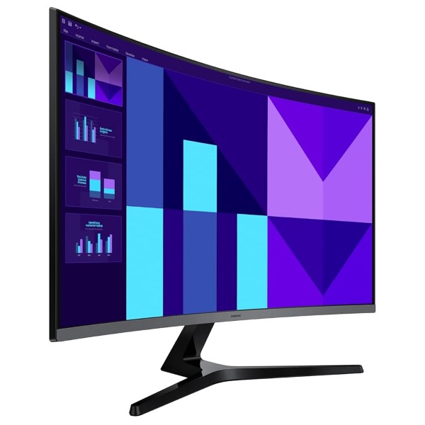 Samsung Essential S3 LS32D390GAWXXL 32 Inch FHD 100Hz 4ms VA Panel Curved Monitor (Black)