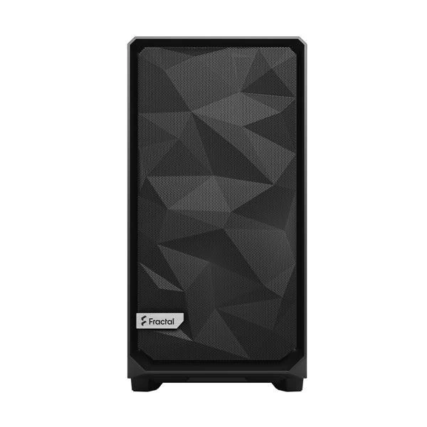 Fractal Design Meshify 2 Black Solid Mid-Tower ATX Cabinet with Front Mesh & Side Glass Panel