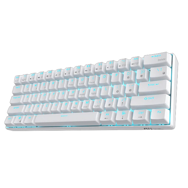 Royal Kludge RK61 White (Brown Switch) Mechanical Wireless Gaming Keyboard