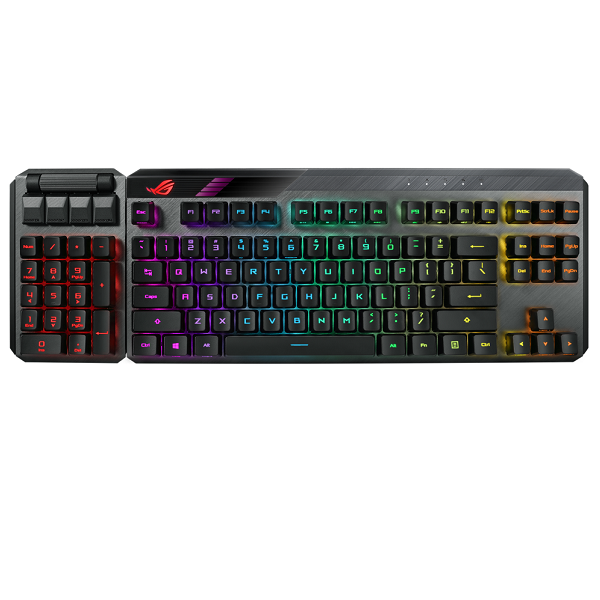 Asus ROG Claymore II Modular Wired/Wireless Mechanical Gaming Keyboard (RX RED)
