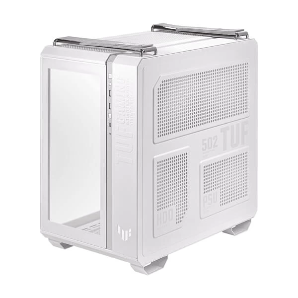 Asus Tuf Gaming GT502 White mid-tower E-ATX gaming cabinet