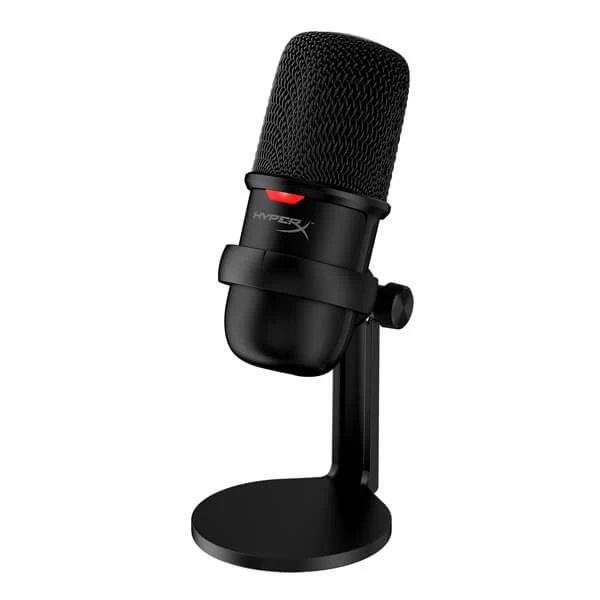 HyperX SoloCast Condenser Microphone for Gaming, Streaming, and Recording