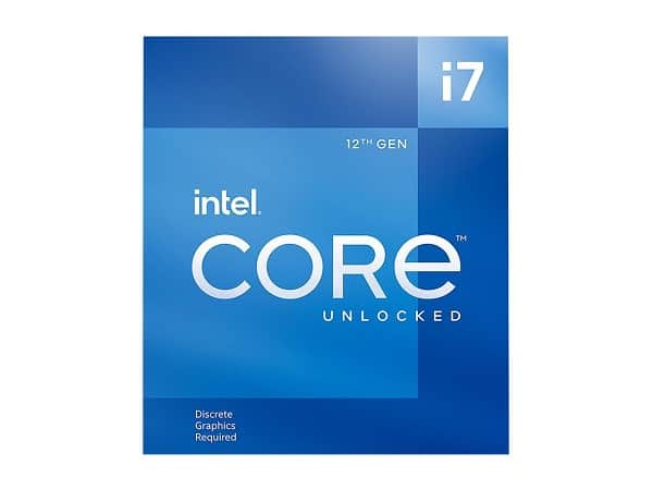 Intel Core I7-12700KF 12th Gen Alder Lake 12 Core LGA1700 Desktop Processor