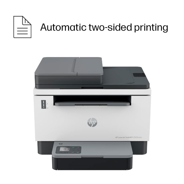 HP LaserJet Tank 2606sdw Duplex Multi-Function Smart Printer with WiFi