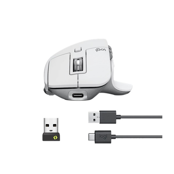 Logitech MX Master 3S White Wireless Mouse with 8K DPI