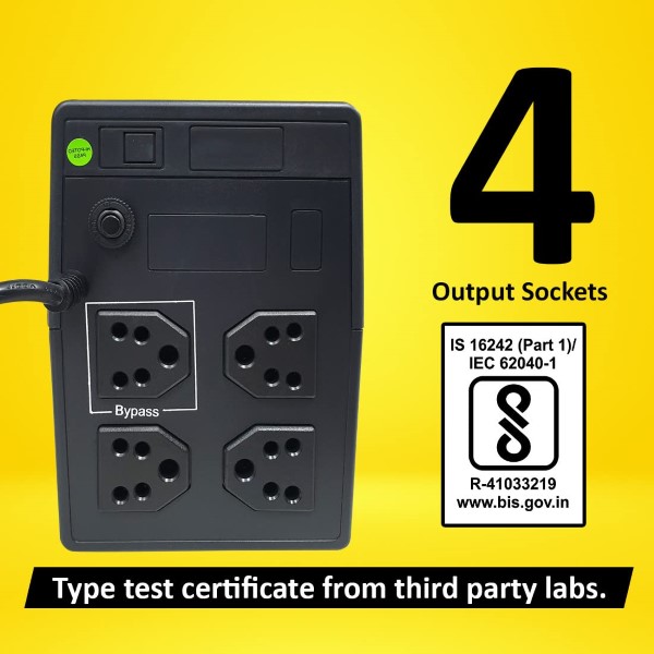 BPE BP1200 VA Line Interactive UPS With Built-In AVR and Surge Suppressor