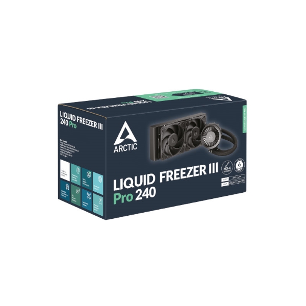 Arctic Liquid Freezer III Pro 240 AIO Liquid CPU Cooler (Black)